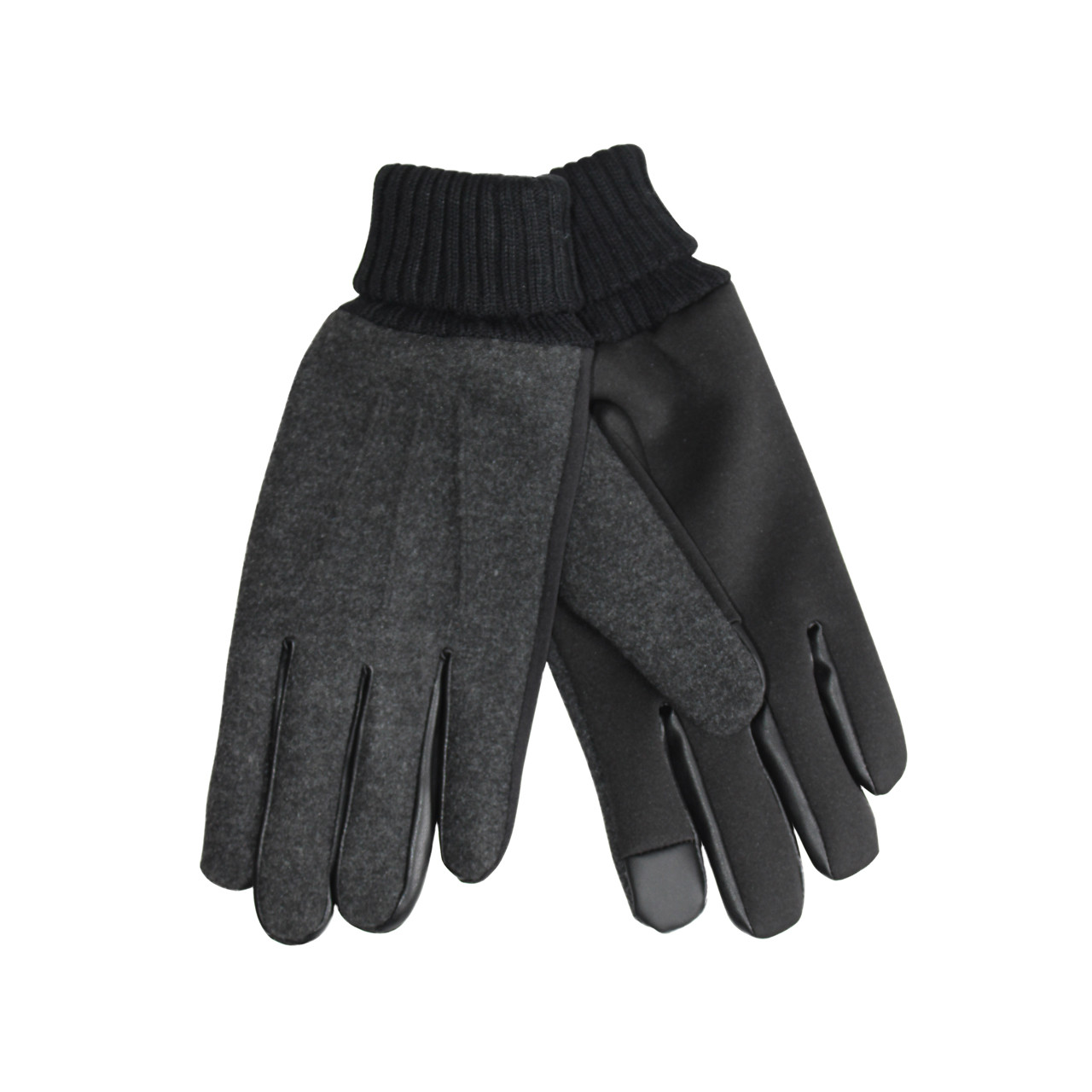 Nitzsche Accessoires Smartphone Winterhandschuh für Herren mit Strickbund