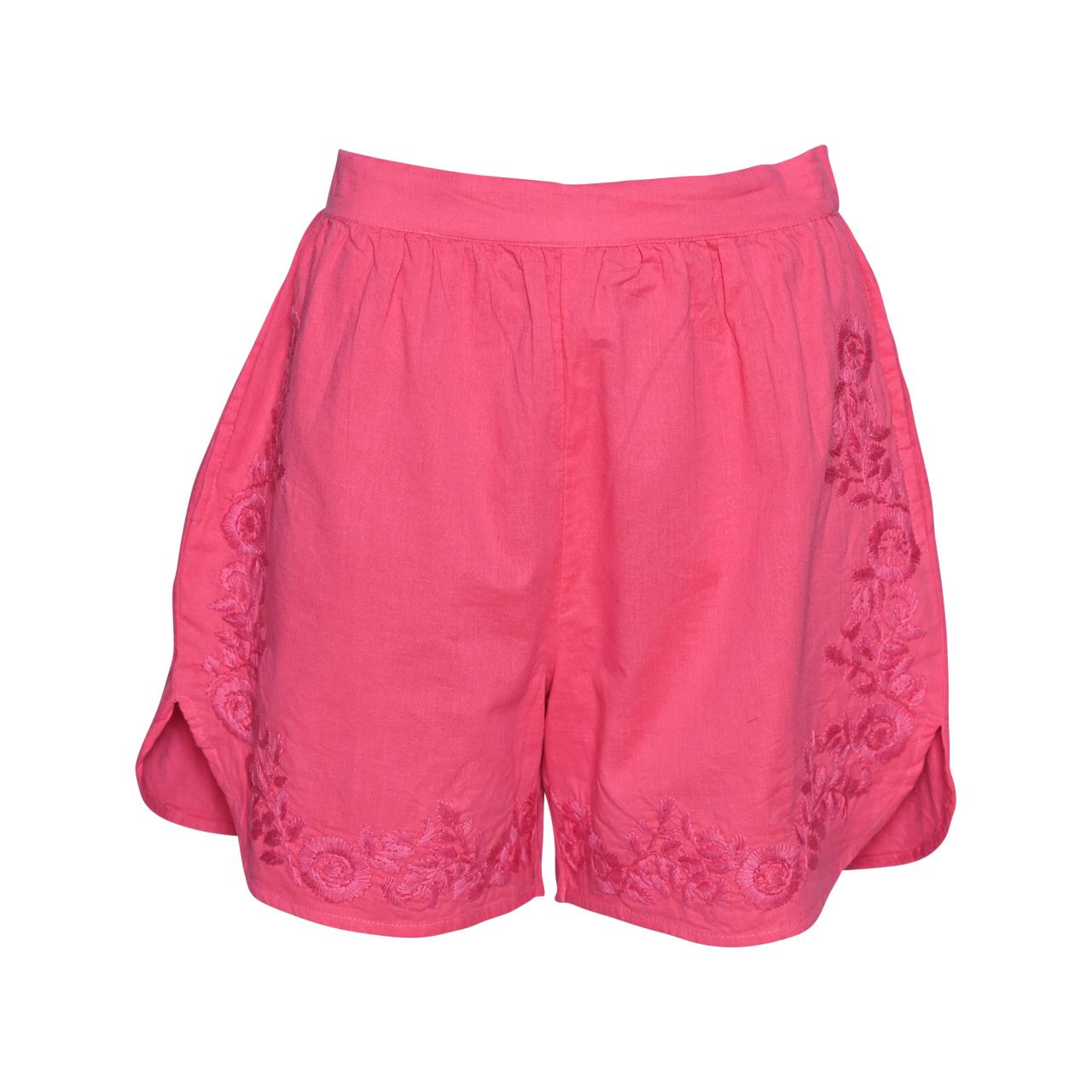 Nitzsche Accessoires Strandshorts mit Blumenstickerei und Teildehnbund