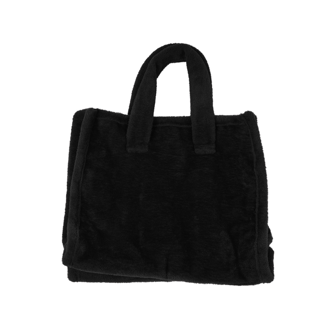 Nitzsche Accessoires Einfarbige Tasche aus Kunstfell